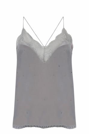 Slip top with a lace trim, zdjęcie 1 Slip top with a lace trim od Zadig & Voltaire